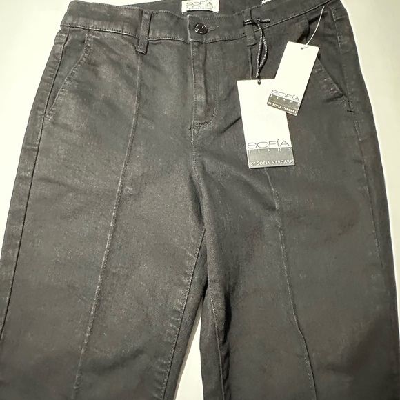 Sophie jeans by Sophie Vergara women’s size 4, trousers, black flare legs New - Picture 12 of 14